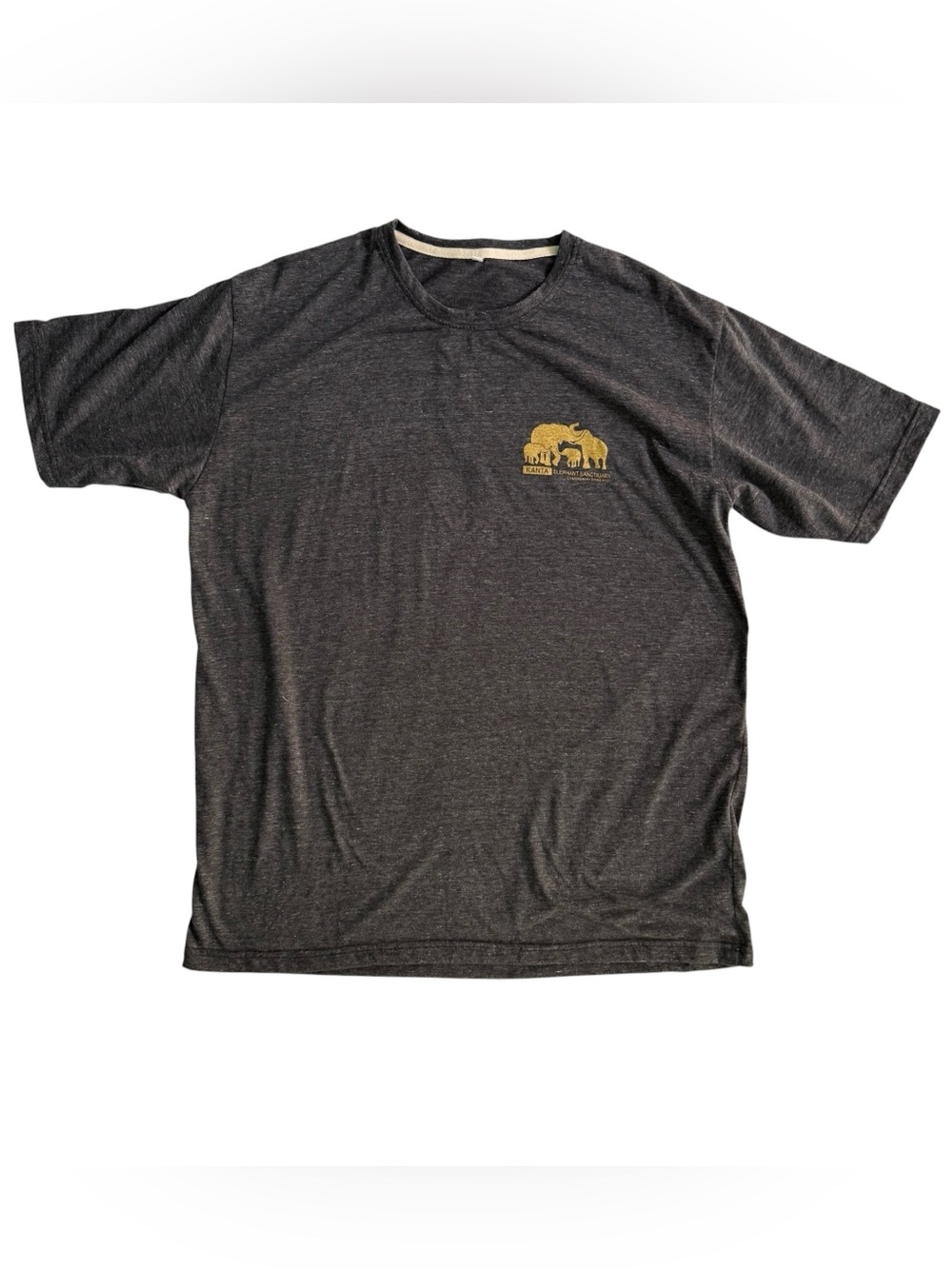 Kanta Elephant Sanctuary t-shirt XL Gray Heather Thailand Animal Preservation